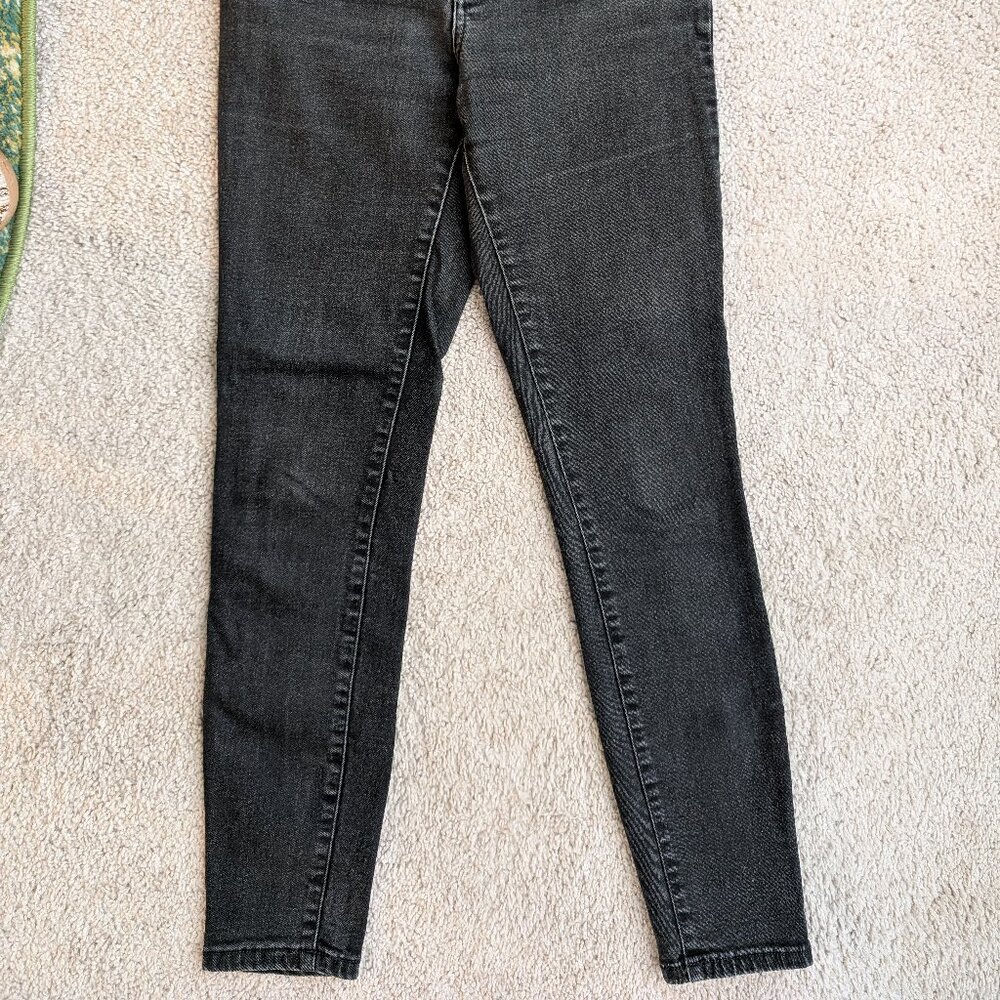 Everlane High Rise Skinny Washed Black Jeans size 27 - Picture 10 of 12